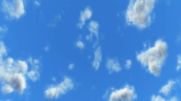 Nubes de bucle Time Lapse — Vídeo de stock