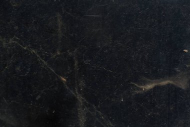 Yaşlanmış tozlu cam yüzey, Sofya, Bulgaristan ve Doğu Avrupa 'dan kalma eski dokuyu, karanlık banliyö kalitesi düşük yapıyı çizdi