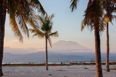 Nusa Penida adasının güzel manzarası