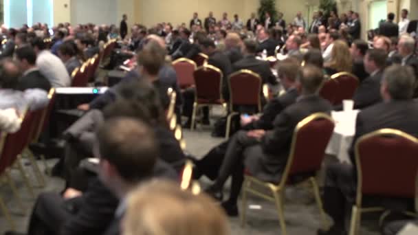 비즈니스 회의 참석 — 비디오