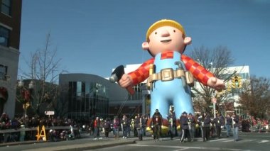 Bob Builder balon geçit töreni