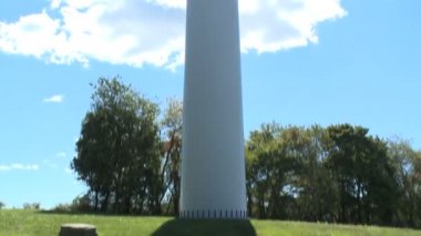 Rüzgar Türbini enerji oluşturur