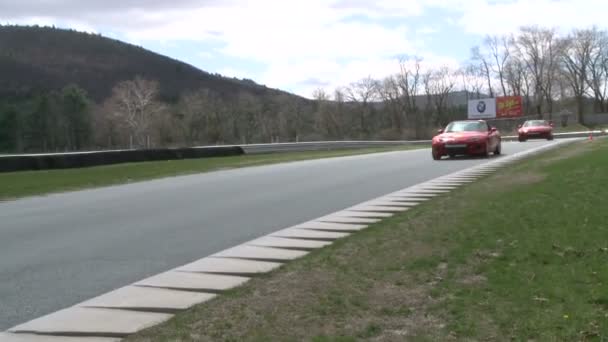 Deportes Carreras de coches — Vídeos de Stock