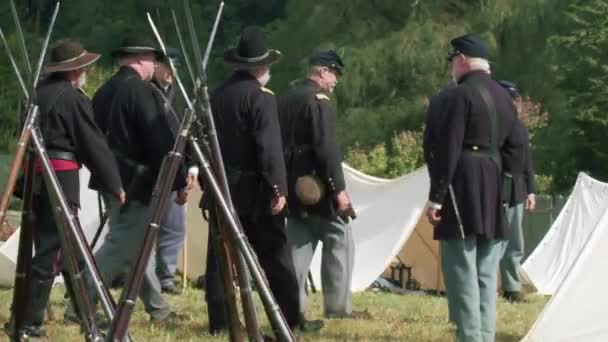 La mise en scène de la guerre civile américaine — Video