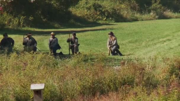 La mise en scène de la guerre civile américaine — Video