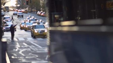 New York'ta trafik meşgul