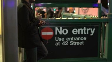 Metro giriş New York City