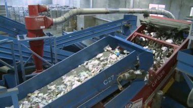 Modern geri dönüşüm adımları sahneleri bakmak