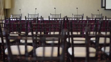 Boş basın konferans salonu