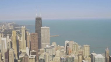 Downtown Chicago görünümlerini