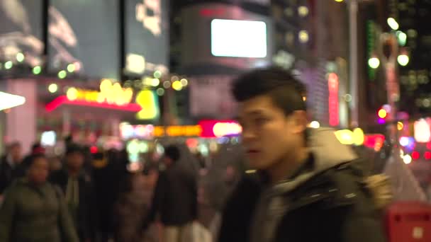 Яскраві Нью-Йорку перетину — стокове відео