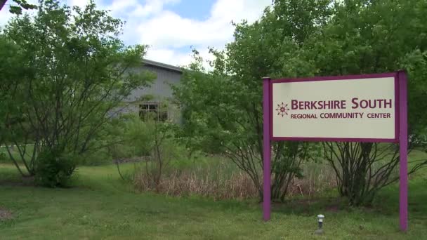 Berkshires общинний центр (2 з 4) — стокове відео