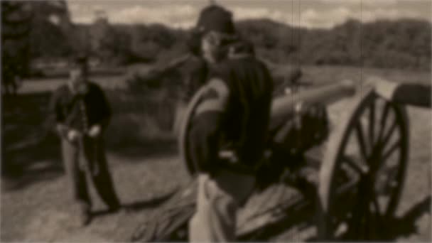 美国内战期间分期 — 图库视频影像