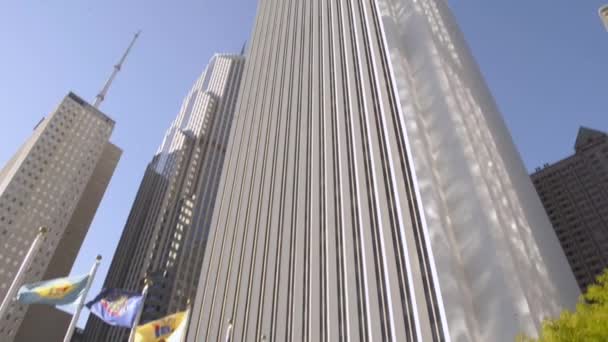 Aon Center mrakodrap — Stock video