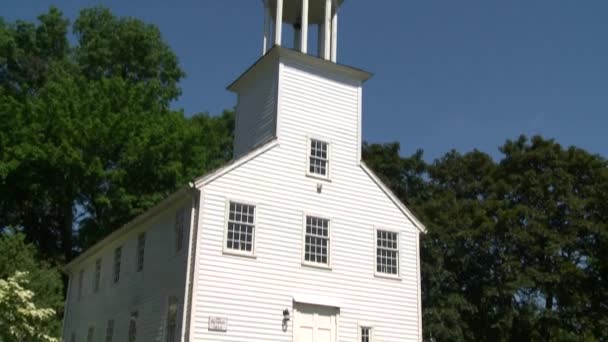 Igreja histórica com cúpula (1 de 2 ) — Vídeo de Stock