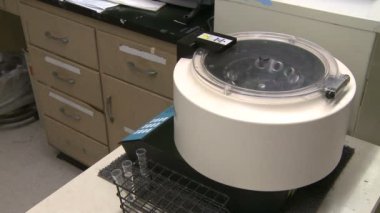 Tipik bir tıbbi laboratuvar çalışmaları bir görünümünü