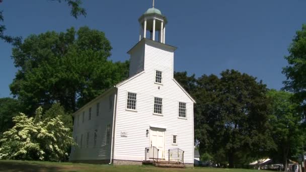 Historic church with cupola (2 of 2) — Stock Video