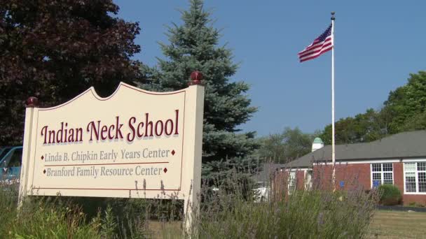 Indian Neck School (3 of 3) — Stock Video