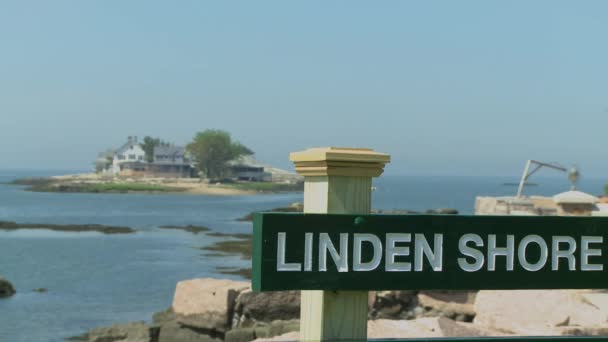 Linden Shore (7 из 9) ) — стоковое видео