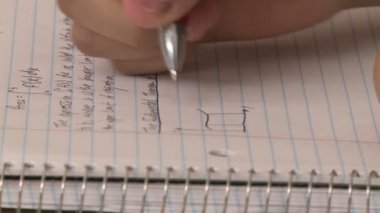 Öğrenci not defterinde (2 / 2 yazma)