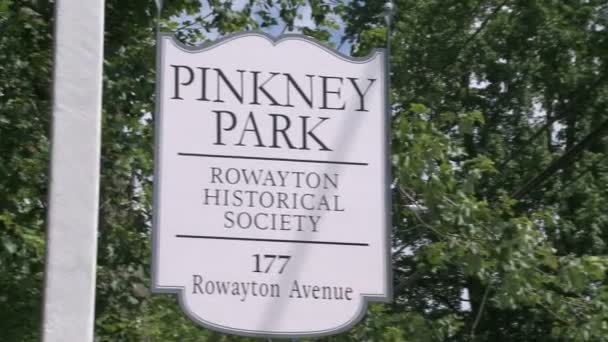 Pinkney park (2 von 3) — Stockvideo