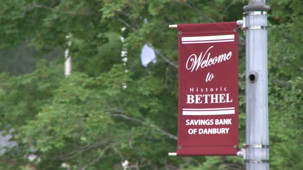 Bem-vindo ao sinal de Betel — Vídeo de Stock