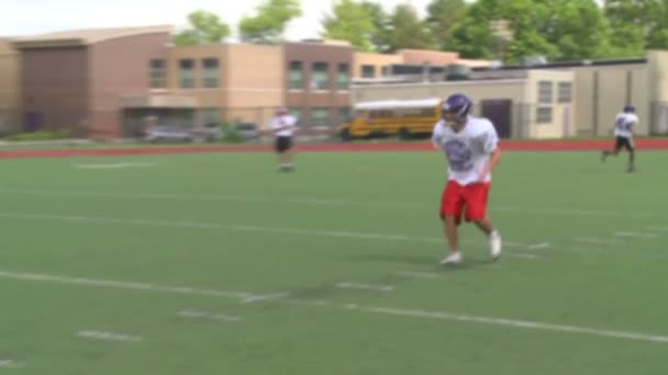 High school Football team at practice (6 de 12 ) — Video