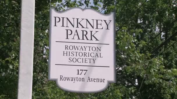 Pinkney парк (3 з 3) — стокове відео