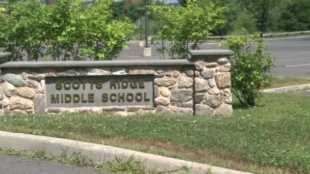 Scott 's Ridge Middle School (4 de 7 ) — Vídeo de stock