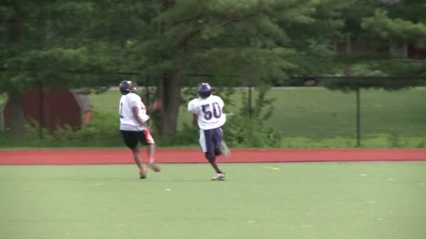 High school Football team at practice (12 of 12) — Stock Video