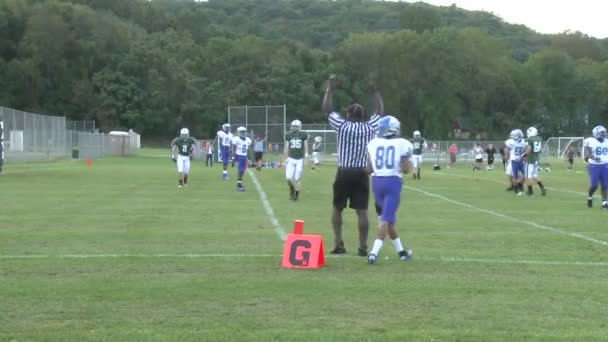 High school football game (9 of 11) — Stock Video