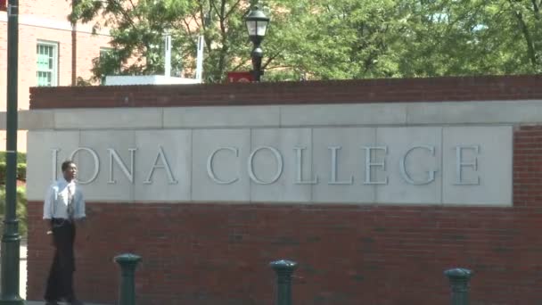 Iona College (6 / 6) — Stok video