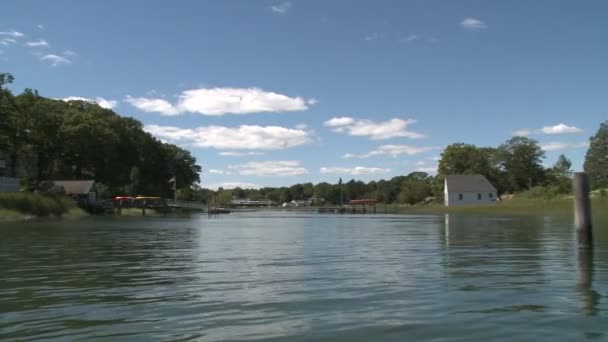 Cruising down the lake (13 of 15) — Stock Video