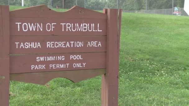 Trumbull Recreational Park (2 of 2) — Stock Video