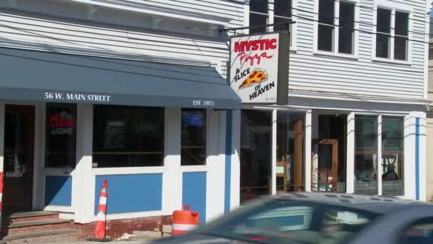 Mystic Pizza v Connecticutu — Stock video