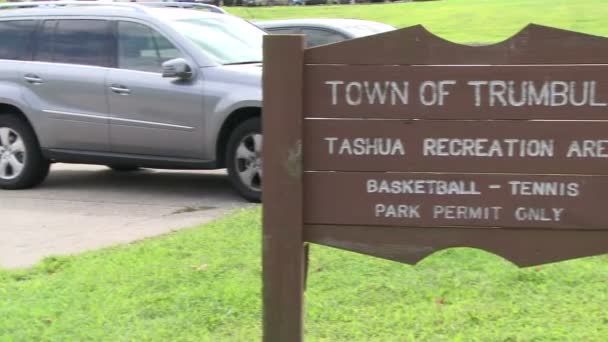 Trumbull Recreational Park (1 of 2) — Stock Video