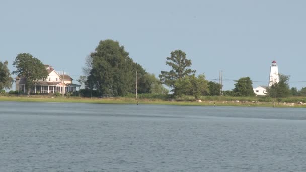 Actividades com vista para o lago (8 de 12) ) — Vídeo de Stock