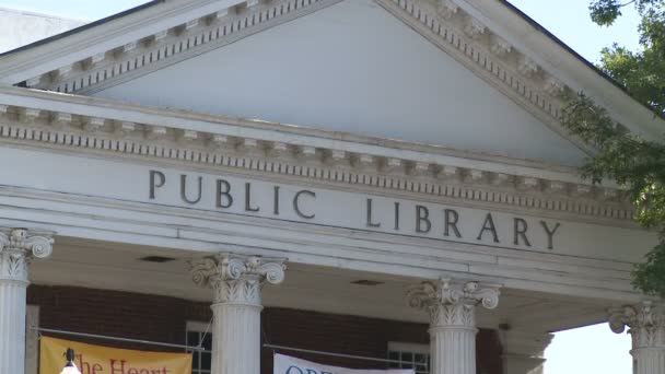 Biblioteca Pública de Ferguson (1 de 4 ) — Vídeo de Stock