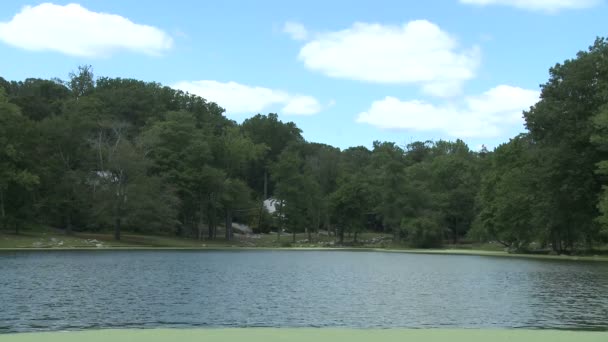 Lago panorámico (2 de 2 ) — Vídeo de stock