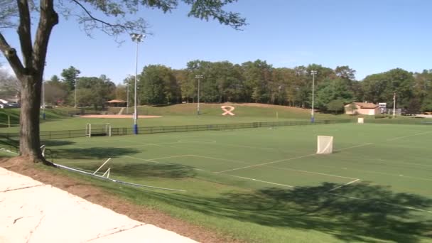 Stad voetbalvelden (2 van 2) — Stockvideo