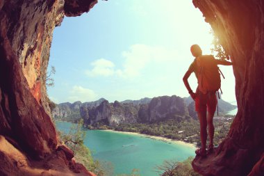 gündoğumu dağ kadın 