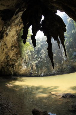 sarkıt ve mağara suda