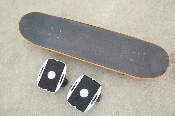 Visa av skateboard på skatepark — Stockfoto