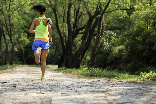 Mujer Trail Runner —  Fotos de Stock