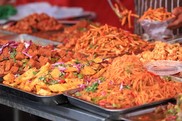 Παραδοσιακή αγορά τροφίμων σε xinjiang — Φωτογραφία Αρχείου