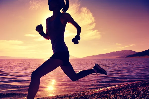 Fitness mujer corriendo —  Fotos de Stock