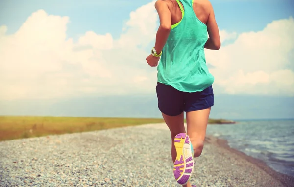 Fitness mujer corriendo — Foto de Stock