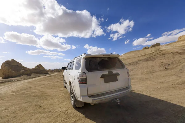 Qinghai China Circa 2020 Driving White 2020 Toyota 4Runner Trd — Fotografia de Stock