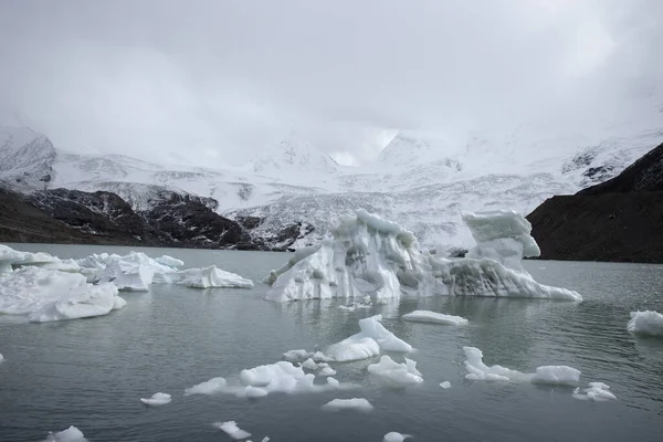 Laguna Glaciar Tíbet China — Foto de Stock