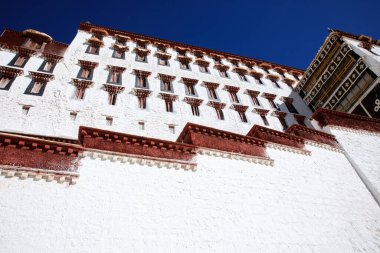 Tibet Çin 'deki Potala Sarayı 
